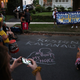 Reproductive rights activists protest outside the house of U.S. Supreme Court Associate Justice Brett Kavanaugh on September 13, 2021 in Chevy Chase, Maryland.